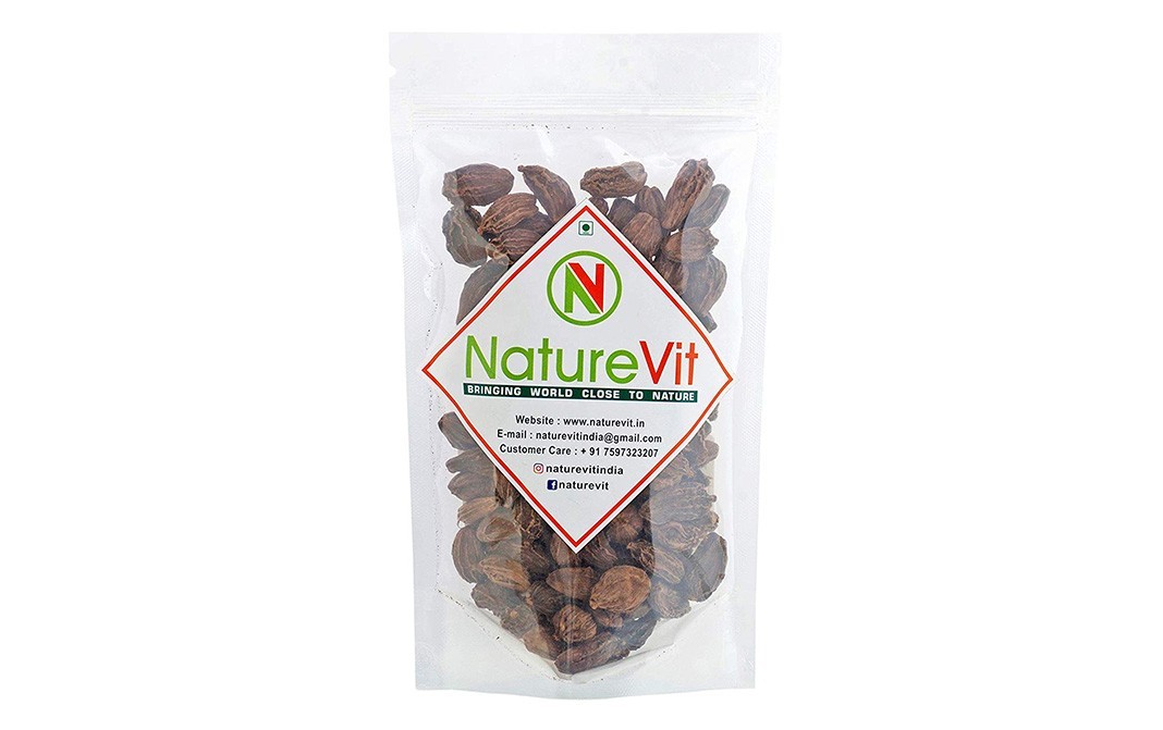 Nature Vit Black Cardomom (Elaichi)    Pack  100 grams